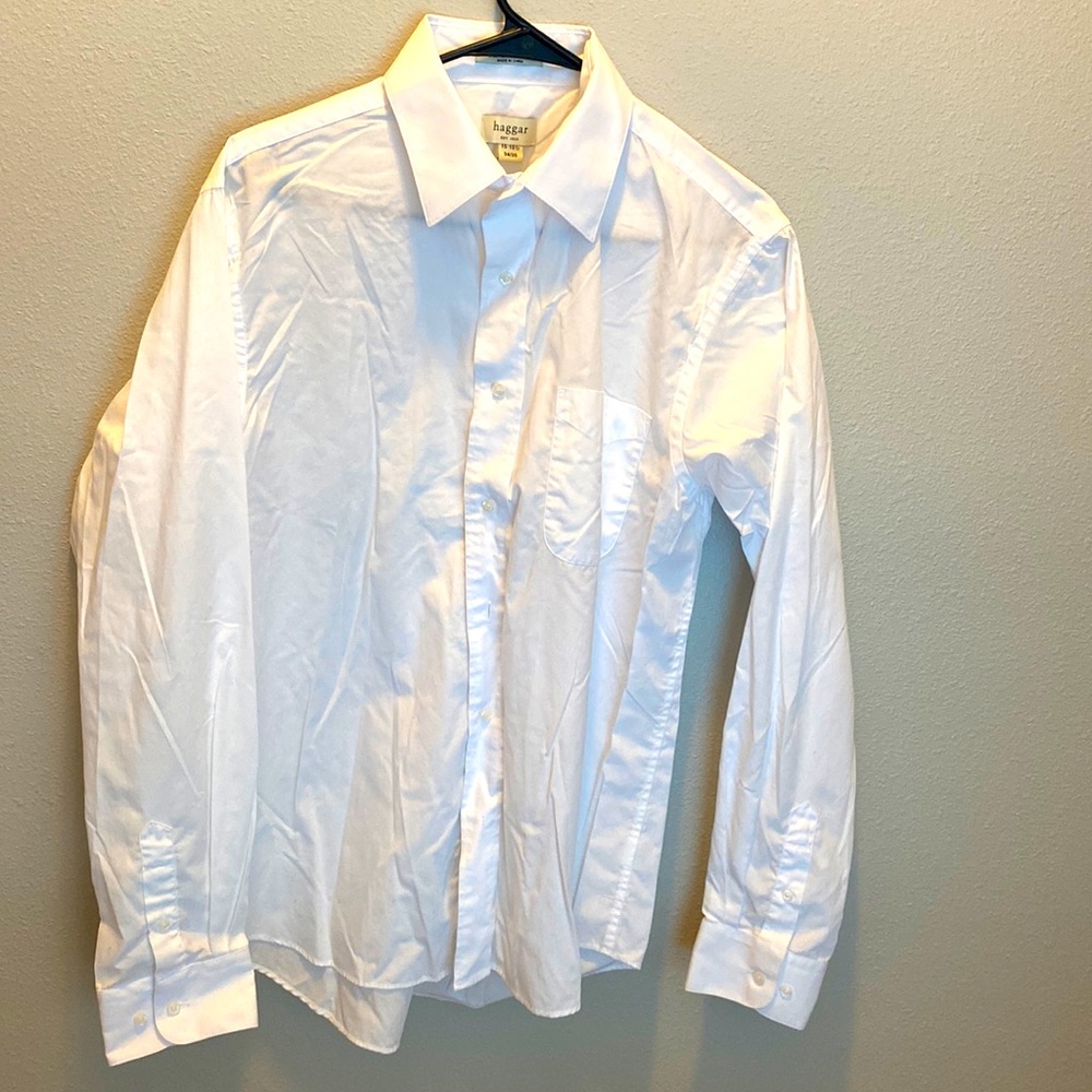 Haggar White Dress Shirt